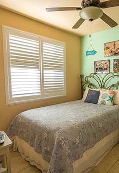 Faux-wooden Blackout Blinds For Alum Rock Home